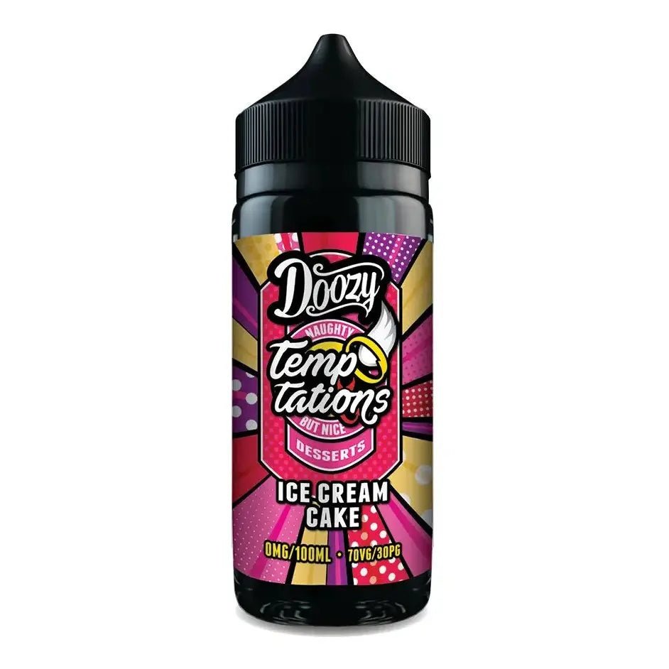 Doozy Temptations Ice Cream Cake E-Liquid Shortfill 100ml