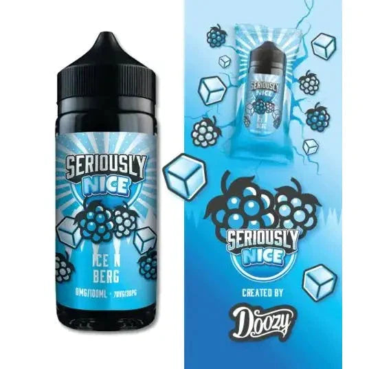 Doozy Seriously Nice Ice N Berg E-liquid Shortfill 100ml