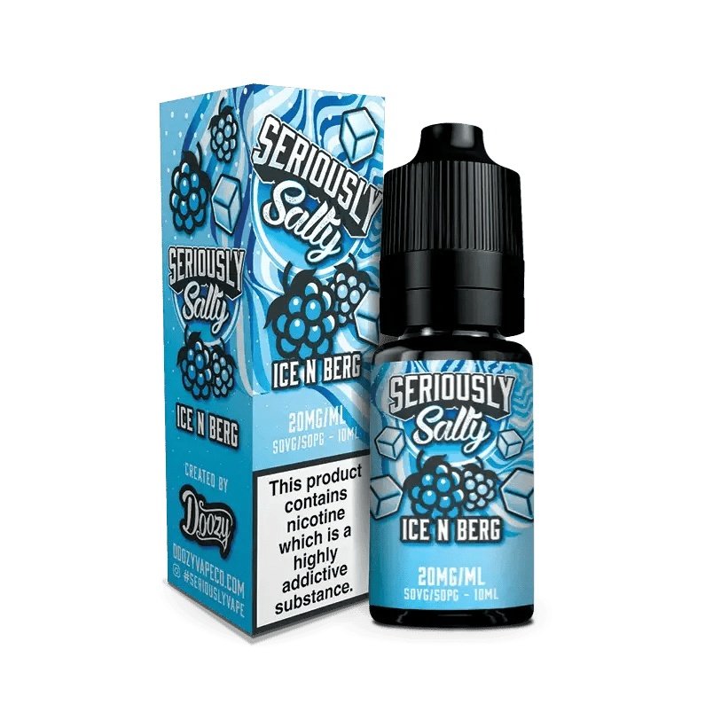 Doozy Seriously Salty Ice N Berg Nic Salt E Liquid 10ml