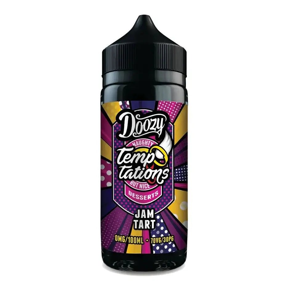 Doozy Temptations Jam Tart E-Liquid Shortfill 100ml