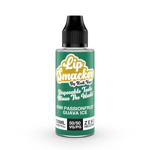 Lip Smacker Kiwi Passionfruit Guava Ice Shortfill E-Liquid 100ml