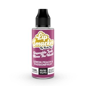 Lip Smacker Lemon Peach Passionfruit Shortfill E-Liquid 100ml