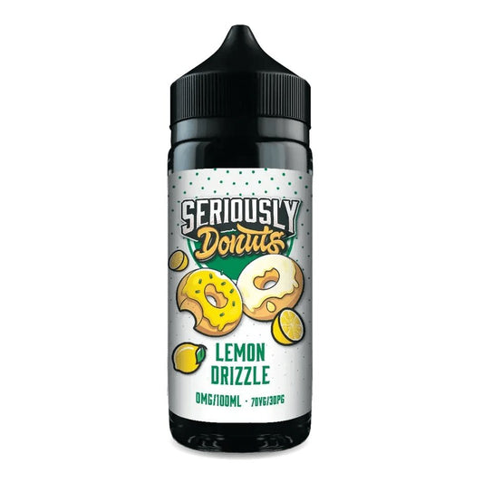 Doozy Seriously Donuts Lemon Drizzle E-liquid Shortfill 100ml