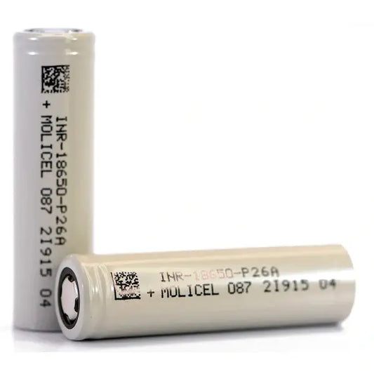 Molicel P26A 18650 2600mAh 35A Battery