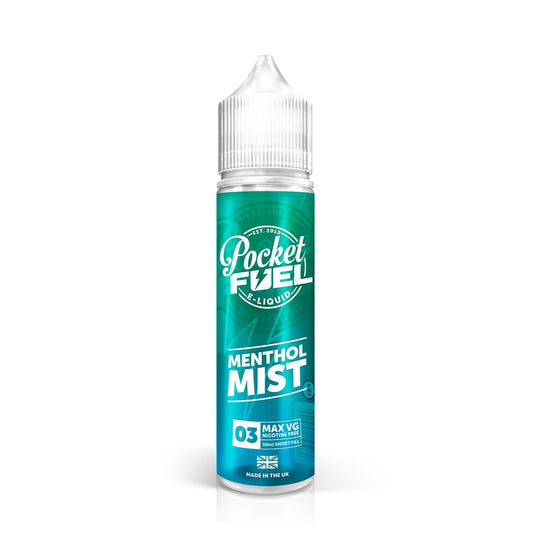 Pocket Fuel Menthol Mist Shortfill E-Liquid 50ml