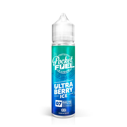 Pocket Fuel Ultra Berry Ice Shortfill E-Liquid 50ml
