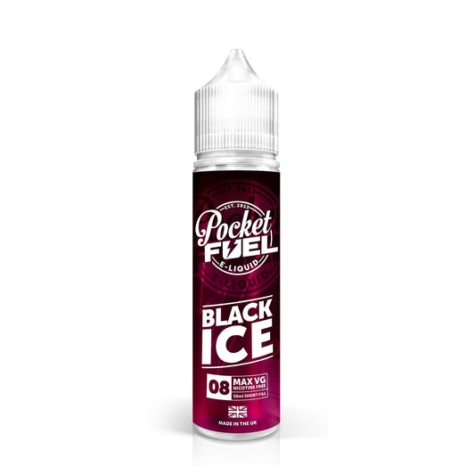 Pocket Fuel Black Ice Shortfill E-Liquid 50ml