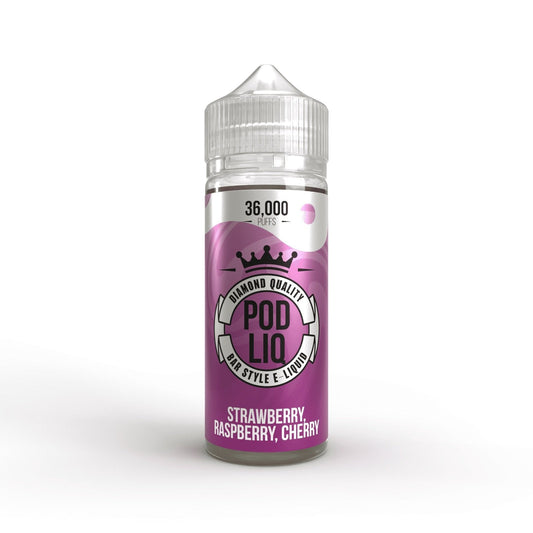 Riot Pod Liquid Strawberry Raspberry Cherry 80ml