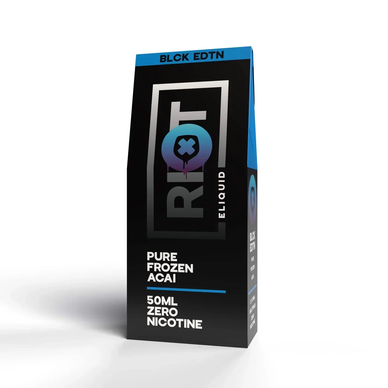 Riot Squad Black Edition Pure Frozen Acai Shortfill E-Liquid 2 X 50ml