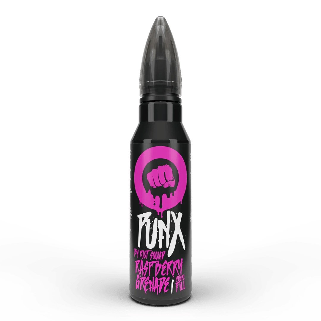 Riot Squad Punx Raspberry Grenade Shortfill E-Liquid 50ml