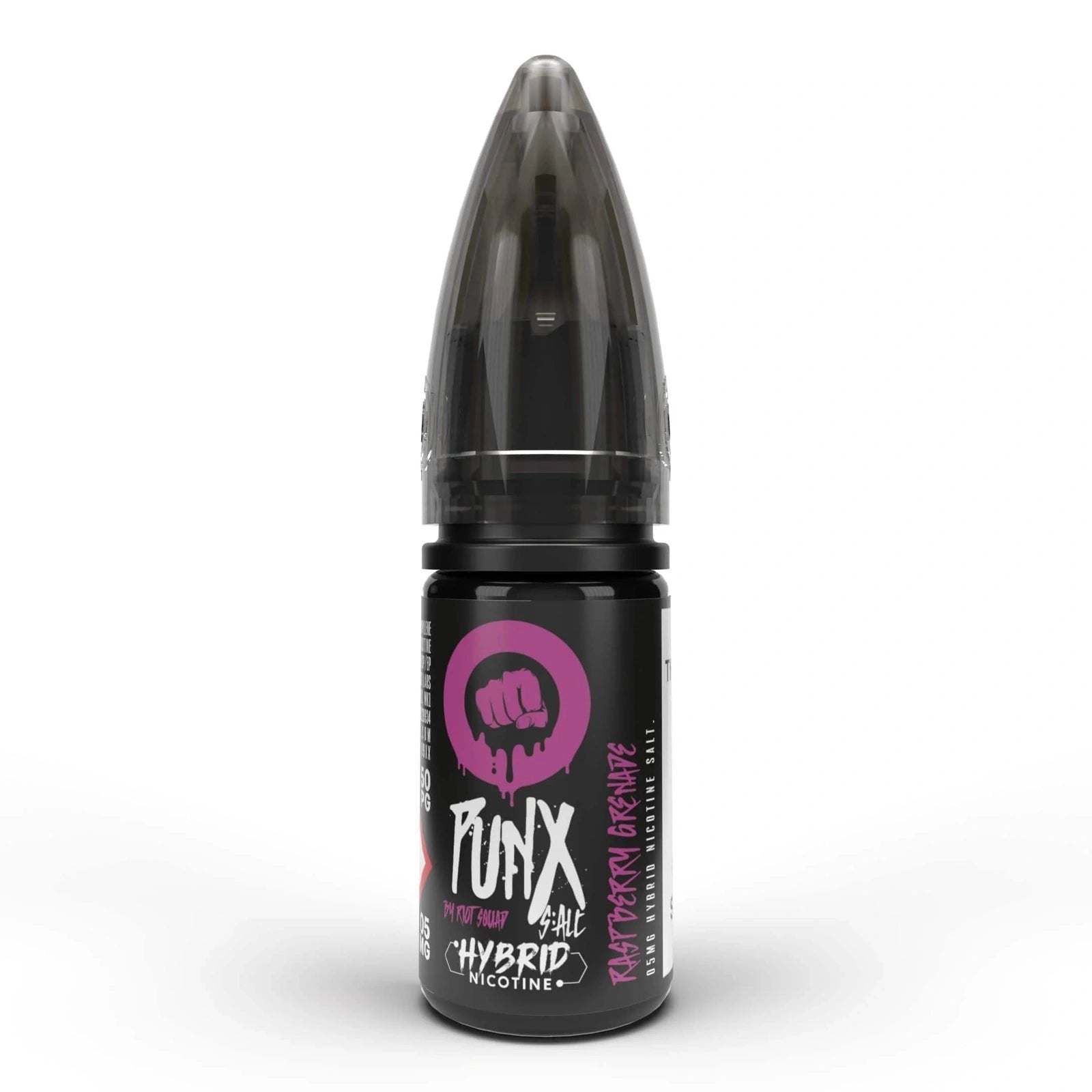 Riot Squad Punx Raspberry Grenade Nic Salt E-Liquid 10ml