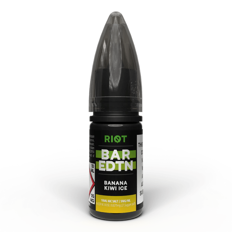 Riot Squad Bar Edition Banana Kiwi Ice Nic Salt E-Liquid 10ml