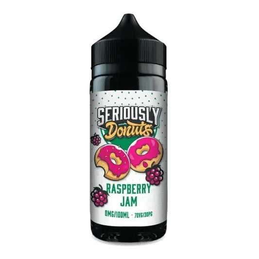 Doozy Seriously Donuts Raspberry Jam E-liquid Shortfill 100ml