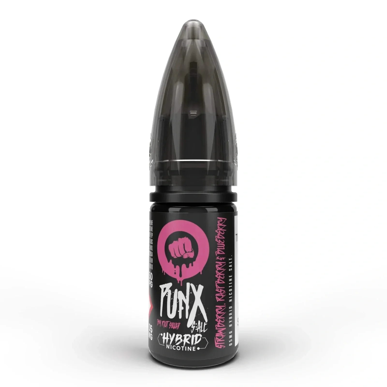 Riot Squad Punx Strawberry, Raspberry &amp; Blueberry Nic Salt E-Liquid 10ml