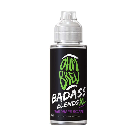 Ohm Brew Badass Blends XL The Grape Escape E-Liquid 100ml