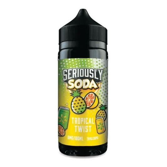 Doozy Seriously Soda Tropical Twist E-liquid Shortfill 100ml