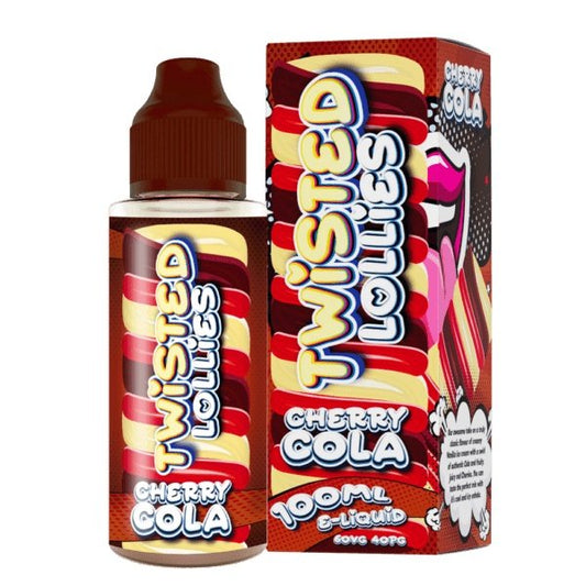 Twisted Lollies Cherry Cola Shortfill E-Liquid 100ml