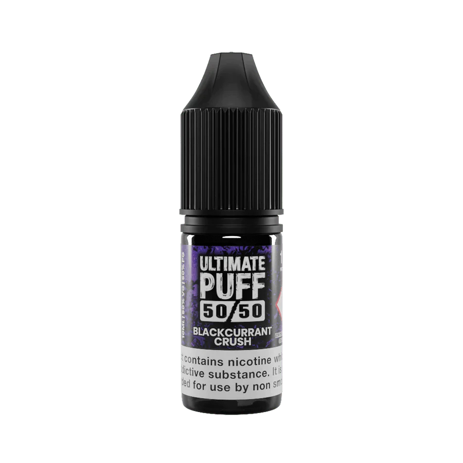 Ultimate Puff 50/50 Blackcurrant Crush E-Liquid 10ml