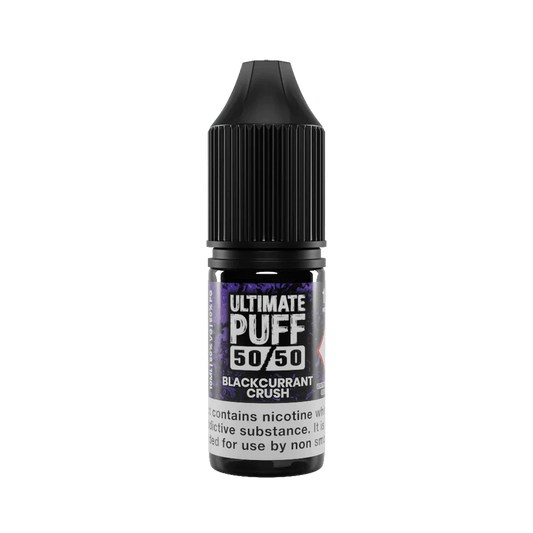 Ultimate Puff 50/50 Blackcurrant Crush E-Liquid 10ml