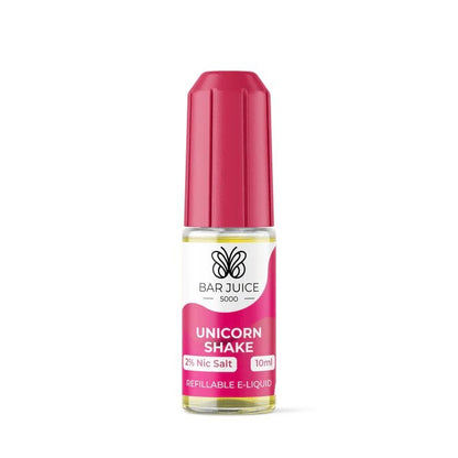 Bar Juice 5000 Unicorn Shake Nic Salt E-Liquid 10ml
