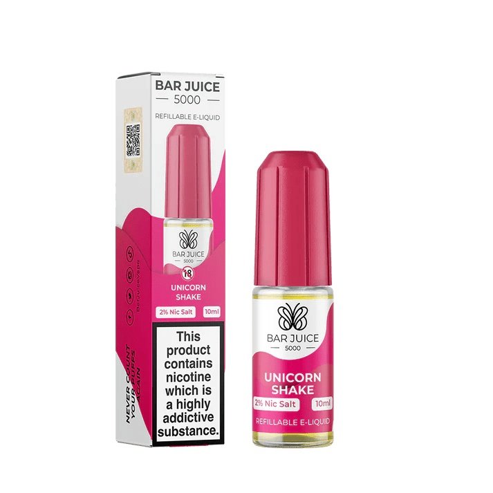Bar Juice 5000 Unicorn Shake Nic Salt E-Liquid 10ml