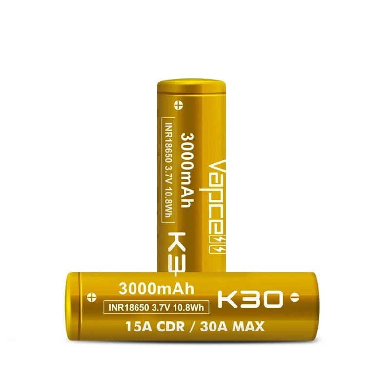 Vapcell 18650 K30 3000mah 15A/30A Battery