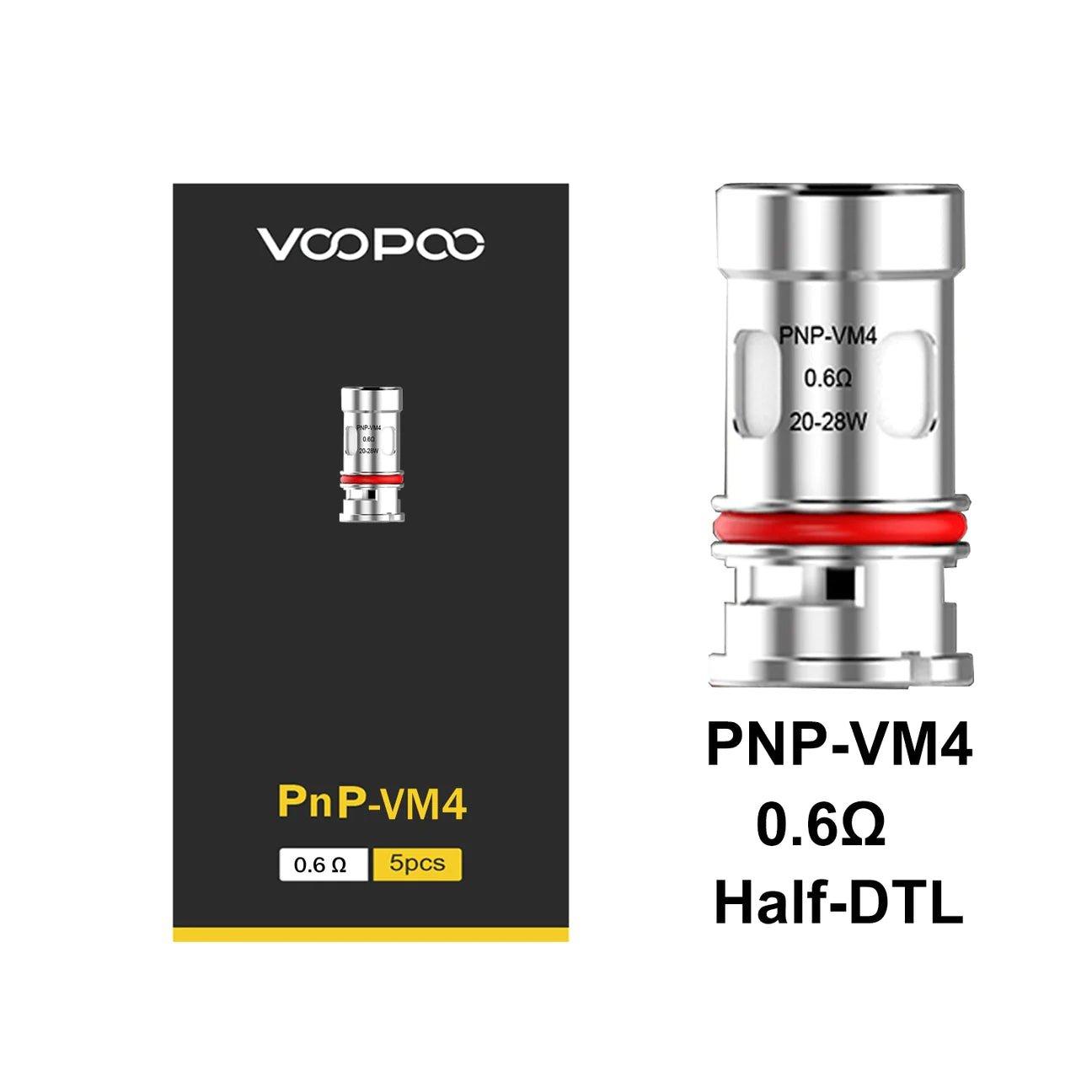 Voopoo PnP Replacement Coils - 5 Coils Per Pack