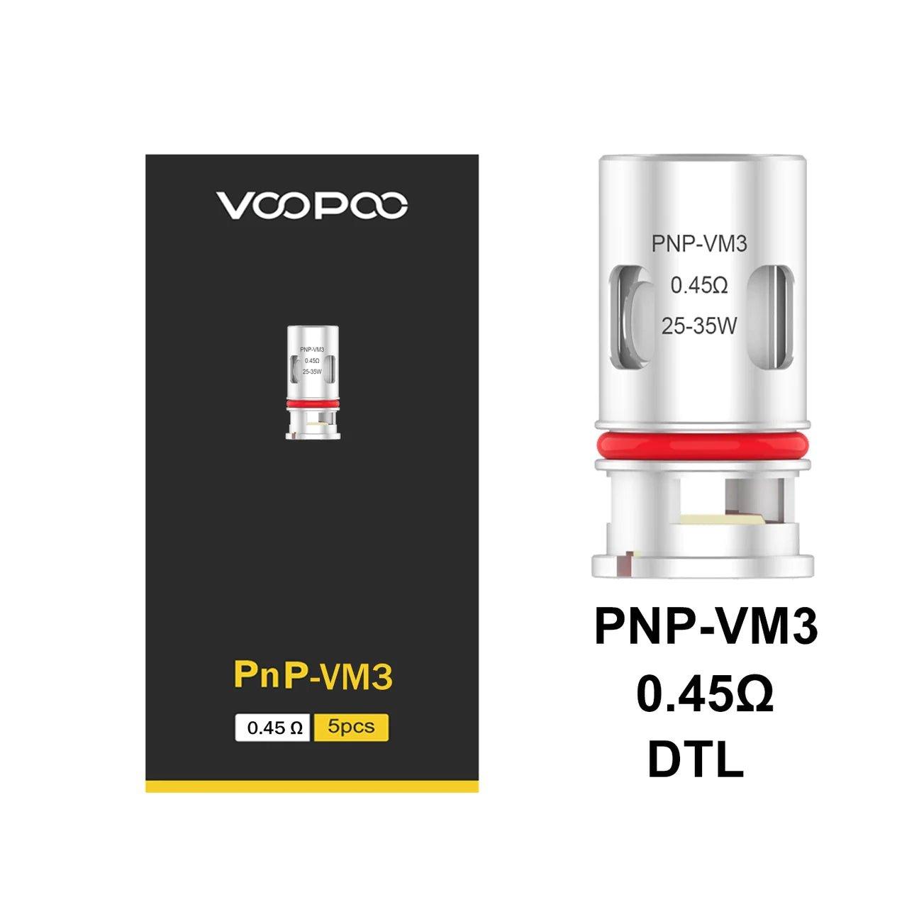 Voopoo PnP Replacement Coils - 5 Coils Per Pack