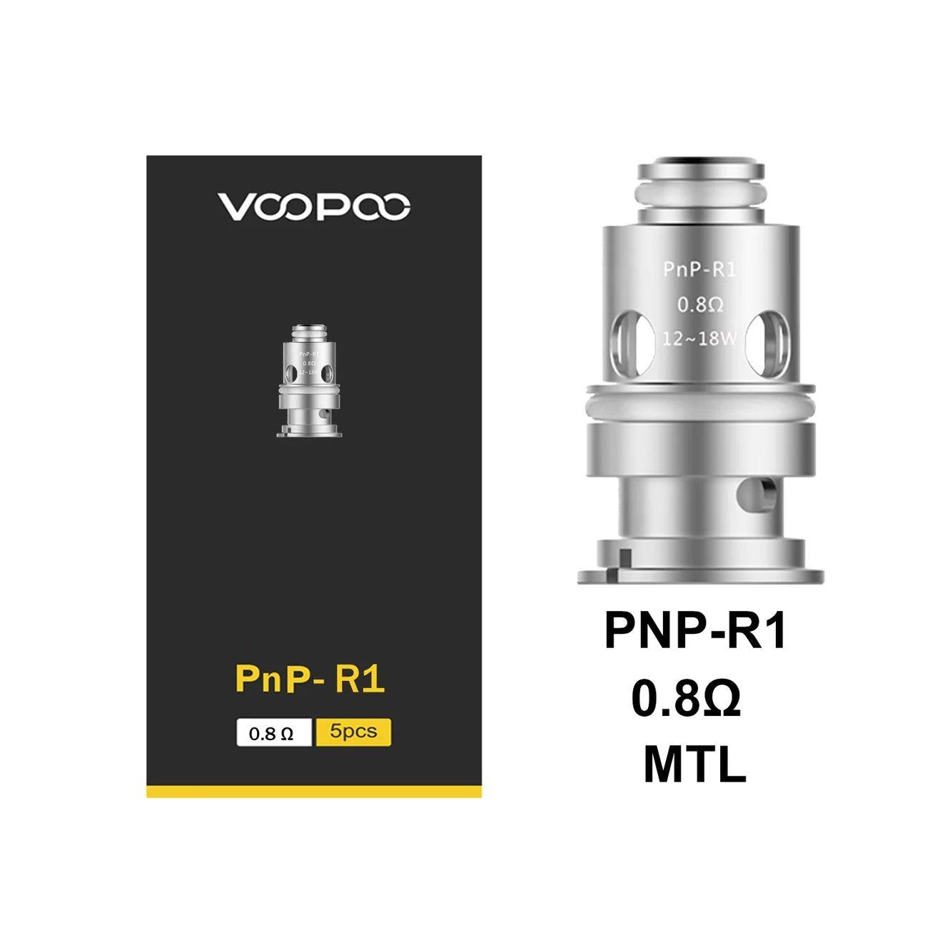 Voopoo PnP Replacement Coils - 5 Coils Per Pack