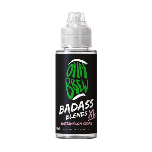 Ohm Brew Badass Blends XL Watermelon Sugar E-Liquid 100ml