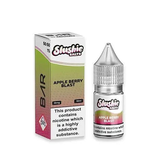 Slushie Salts Bar Apple Berry Blast Nic Salt E-Liquid 10ml