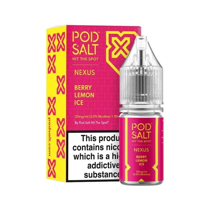 Pod Salt Nexus Berry Lemon Ice Nicotine Salt E-Liquid 10ml