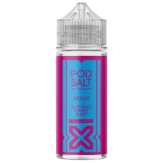 Pod Salt Nexus Blue Razz Cherry Blast Shortfill E-Liquid 100ml