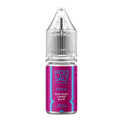 Pod Salt Nexus Blue Razz Cherry Blast Nicotine Salt E-Liquid 10ml