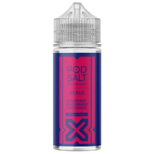 Pod Salt Nexus Blueberry Blackberry Lemonade Shortfill E-Liquid 100ml
