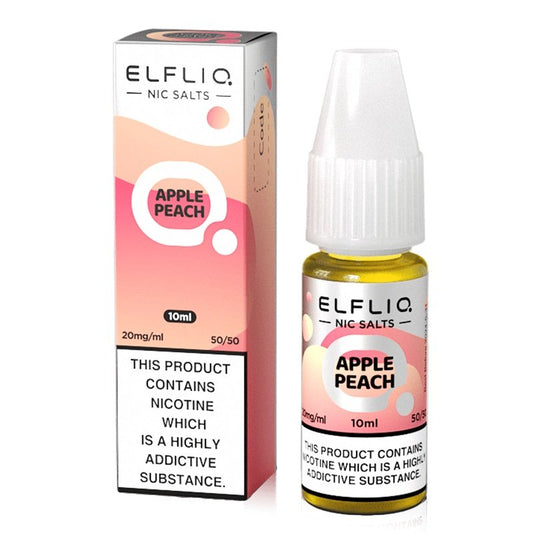 Elfliq Apple Peach Nic Salt E-Liquid 10ml