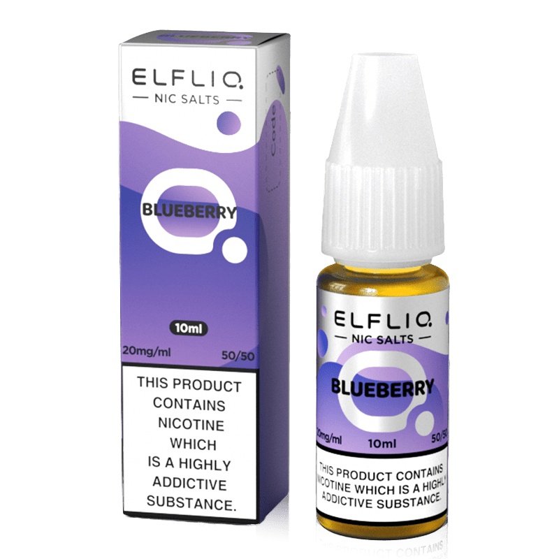 Elfliq Blueberry Nic Salt E-Liquid 10ml