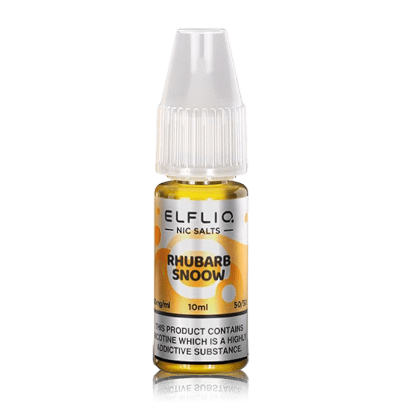 Elfliq Rhubarb Snow Nic Salt E-Liquid 10ml