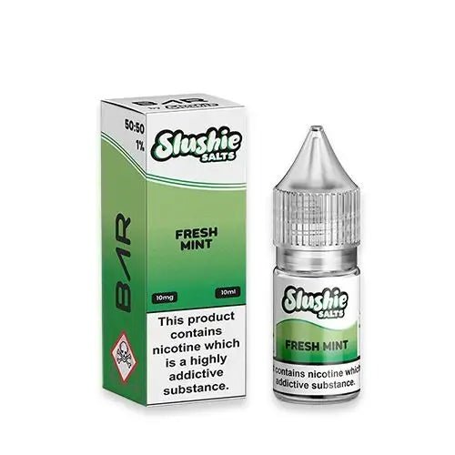 Slushie Salts Bar Fresh Mint Nic Salt E-Liquid 10ml