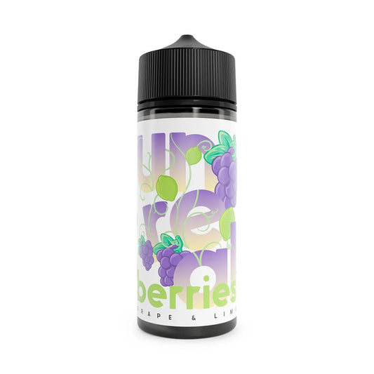 Unreal Berries Grape &amp; Lime Shortfill E-Liquid 100ml