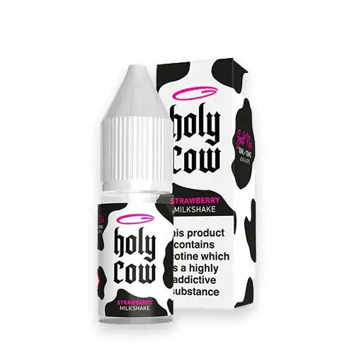 Holy Cow Strawberry Milkshake Nic Salt 10ml