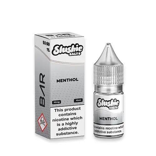 Slushie Salts Bar Menthol Nic Salt E-Liquid 10ml