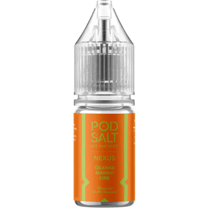Pod Salt Nexus Orange Mango Lime Nicotine Salt E-Liquid 10ml