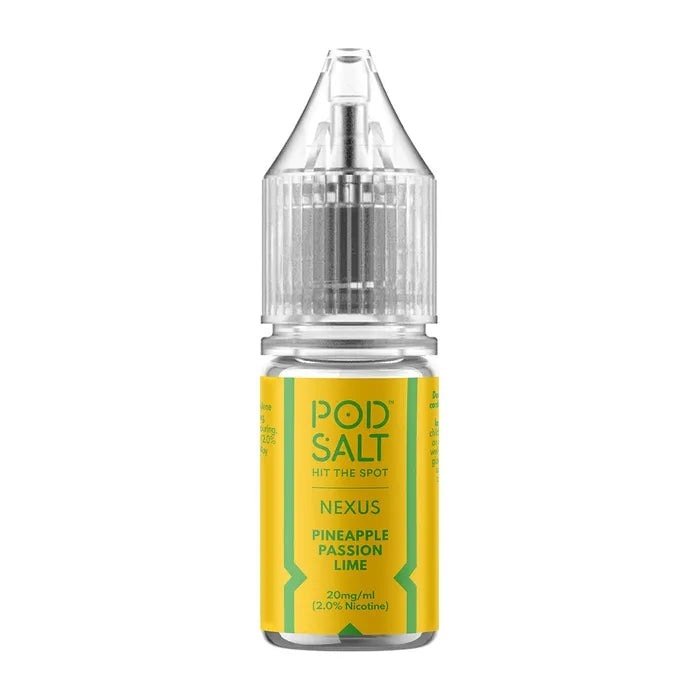 Pod Salt Nexus Pineapple Passion Lime Nicotine Salt E-Liquid 10ml