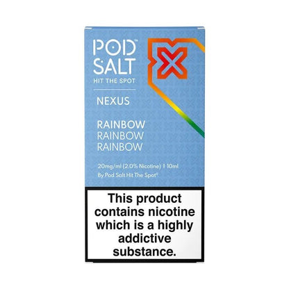 Pod Salt Nexus Rainbow Nicotine Salt E-Liquid 10ml