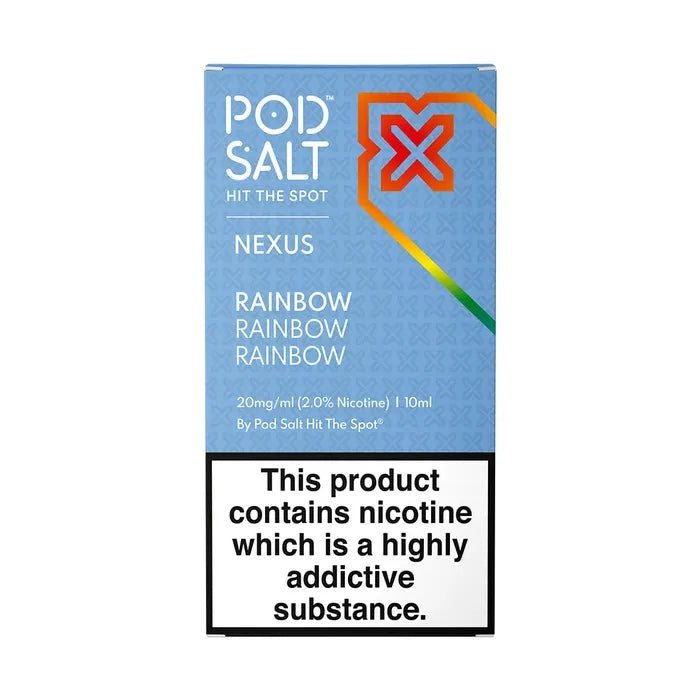 Pod Salt Nexus Rainbow Nicotine Salt E-Liquid 10ml