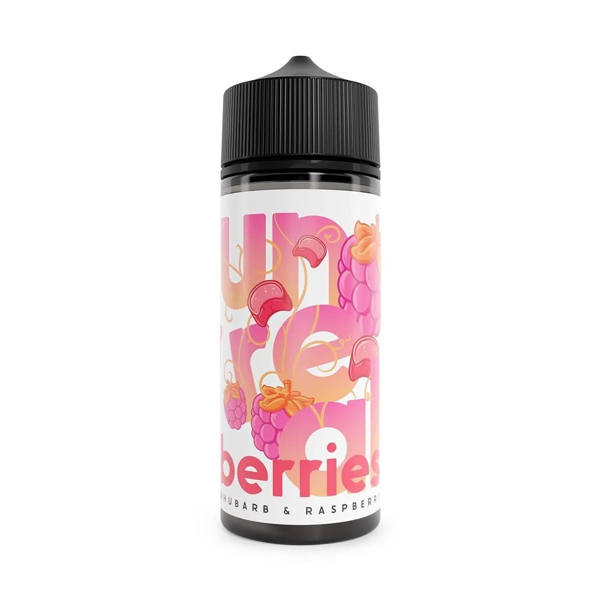 Unreal Berries Rhubarb &amp; Raspberries Shortfill E-Liquid 100ml