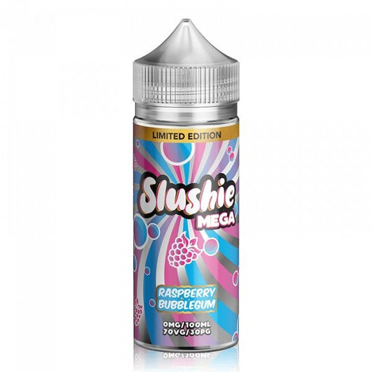 Slushie Mega Raspberry Bubblegum Shortfill E-Liquid 100ml