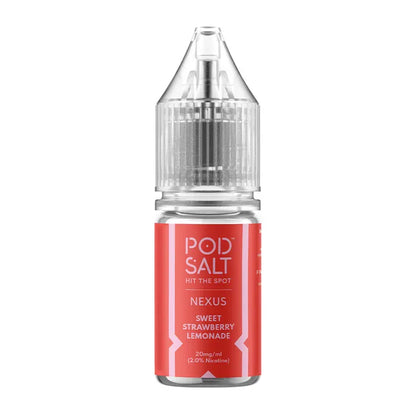 Pod Salt Nexus Sweet Strawberry Lemonade Nicotine Salt E-Liquid 10ml