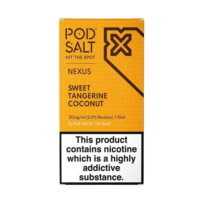 Pod Salt Nexus Sweet Tangerine Coconut Nicotine Salt E-Liquid 10ml